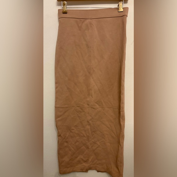 Zara Dresses & Skirts - Zara Tan Midi Skirt